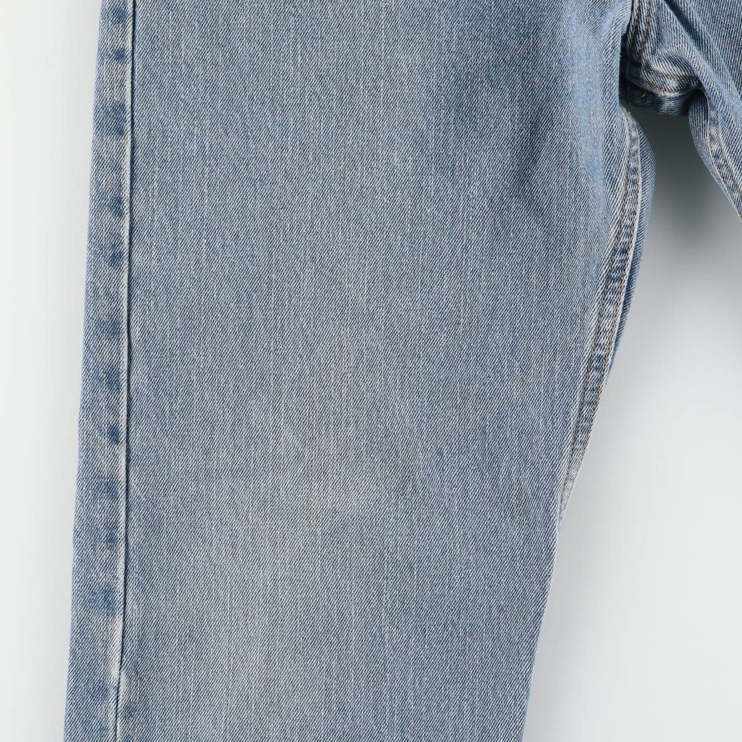 Levi's 505 REGULAR FIT tapered denim pants for men, size w35 unclear blue type Vintage Second Hand