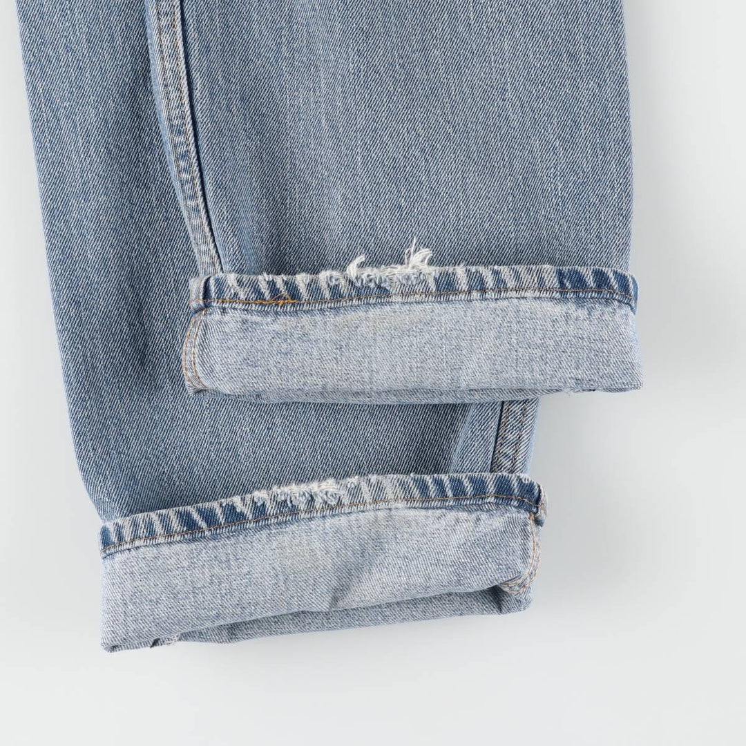 Levi's 505 REGULAR FIT tapered denim pants for men, size w35 unclear blue type Vintage Second Hand