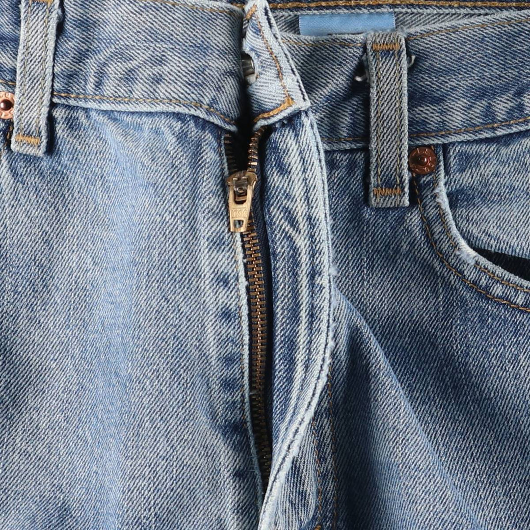 Levi's 505 REGULAR FIT tapered denim pants for men, size w35 cotton blue type Vintage Second Hand