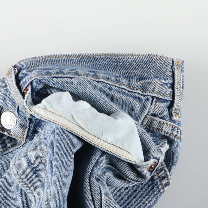 Levi's 505 REGULAR FIT tapered denim pants for men, size w35 cotton blue type Vintage Second Hand