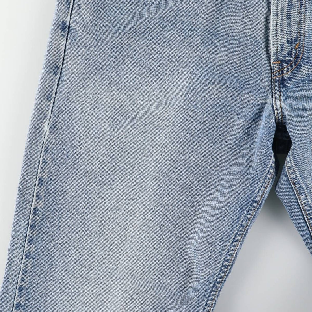 Levi's 505 REGULAR FIT tapered denim pants for men, size w35 cotton blue type Vintage Second Hand