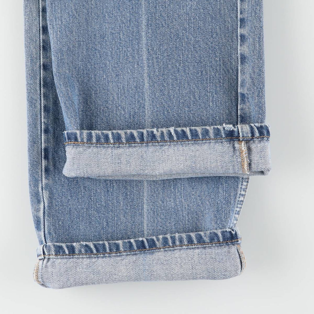 Levi's 505 REGULAR FIT tapered denim pants for men, size w35 cotton blue type Vintage Second Hand
