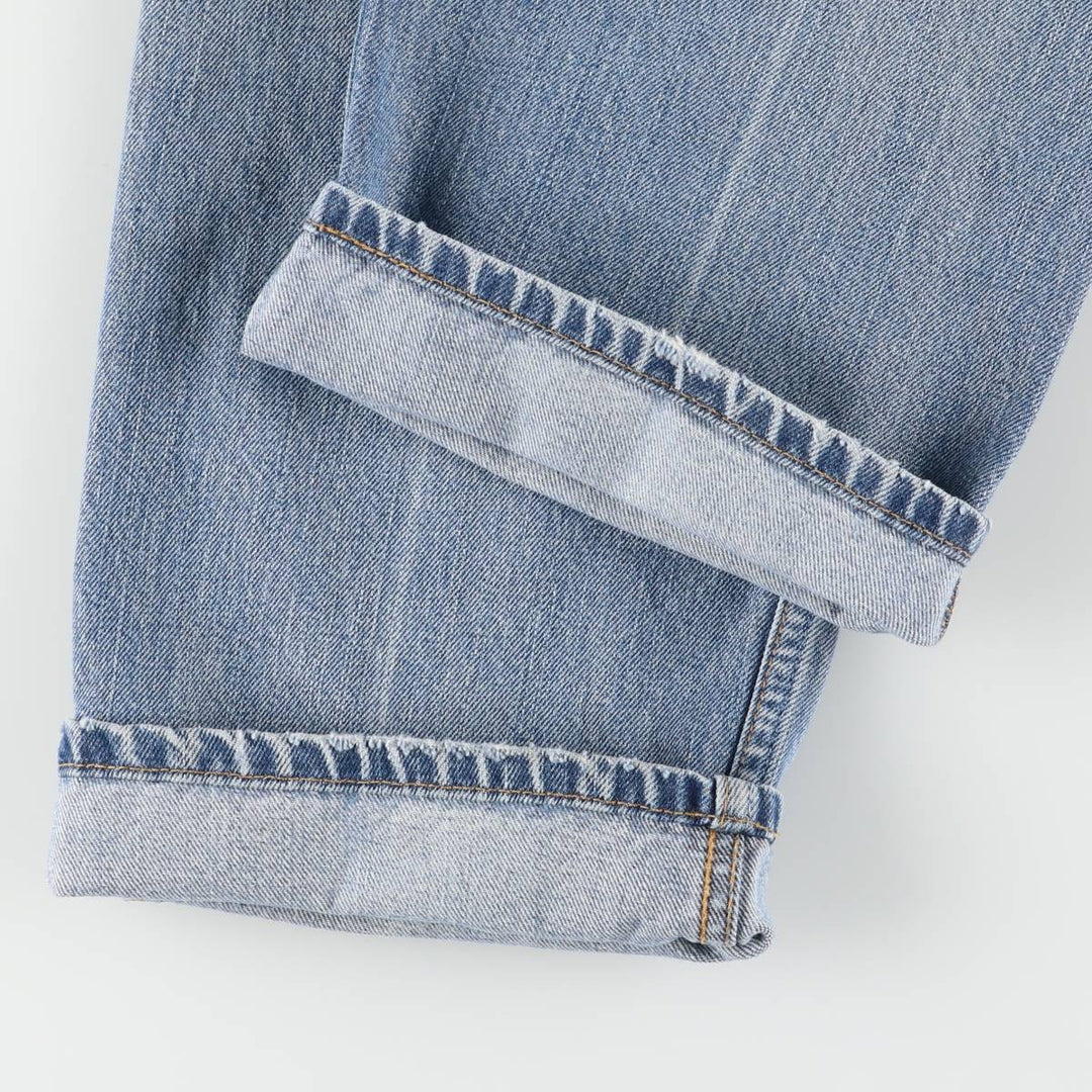 Levi's 505 REGULAR FIT tapered denim pants for men, size w35 cotton blue type Vintage Second Hand