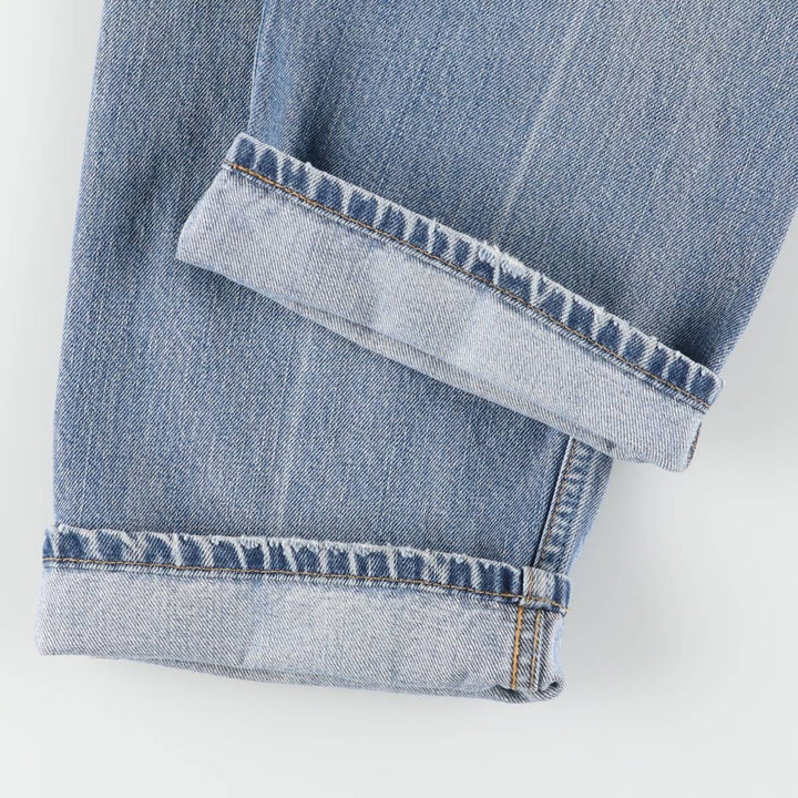 Levi's 505 REGULAR FIT tapered denim pants for men, size w35 cotton blue type Vintage Second Hand