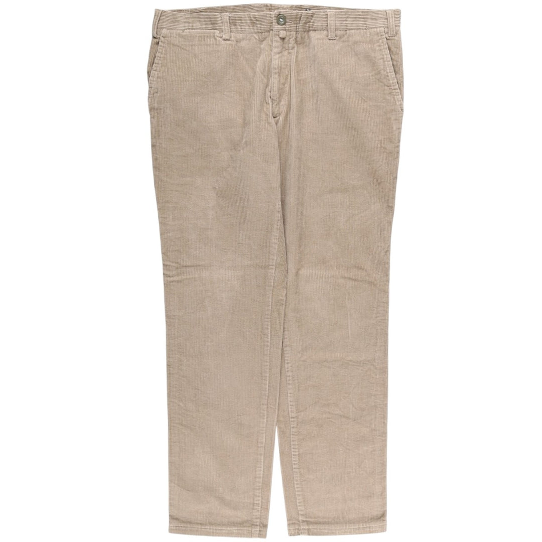 Barbour wide-ribbed corduroy pants, men's size W36 cotton Beige type Vintage Second Hand