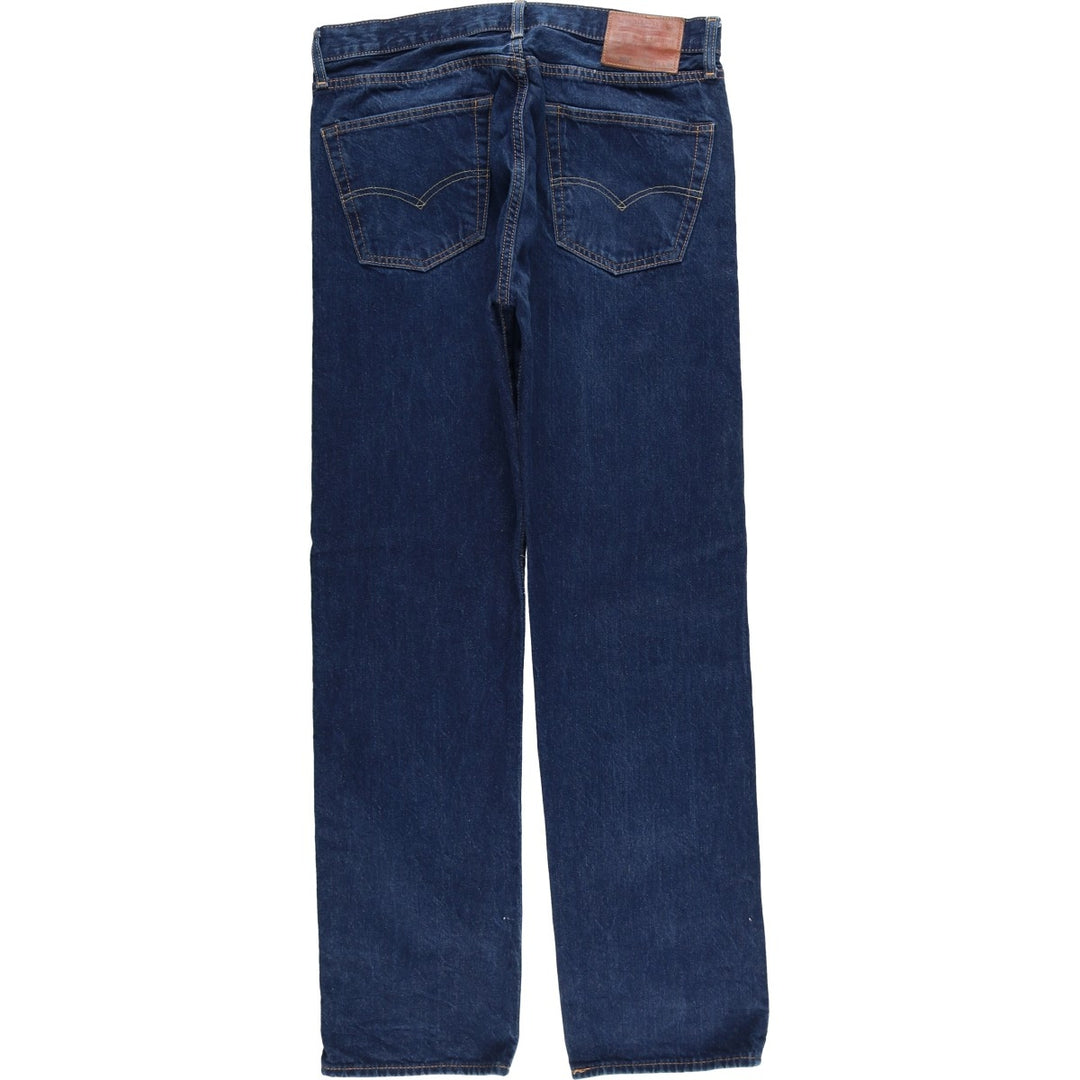 Levi's 501 straight denim pants for men, size W35 cotton blue type Vintage Second Hand