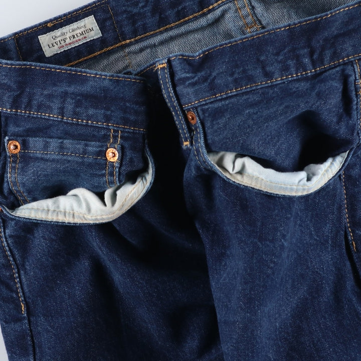 Levi's 501 straight denim pants for men, size W35 cotton blue type Vintage Second Hand