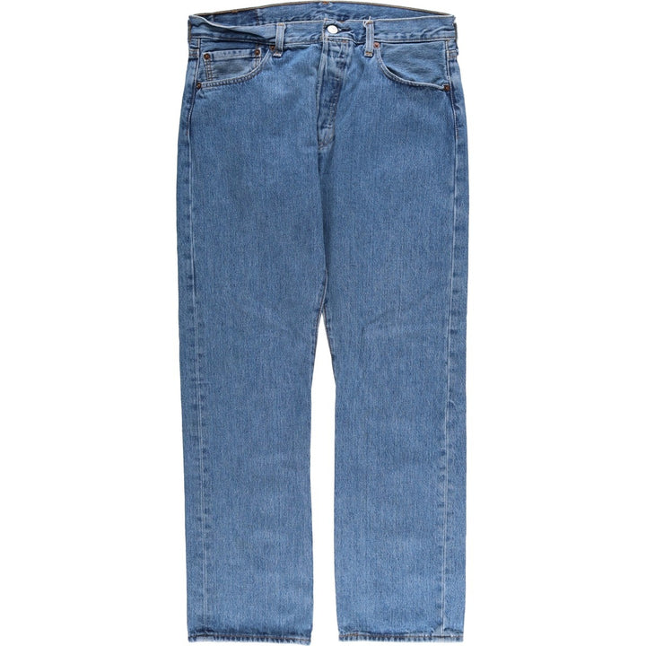 Levi's 501 straight denim pants for men, size W34 cotton blue type Vintage Second Hand