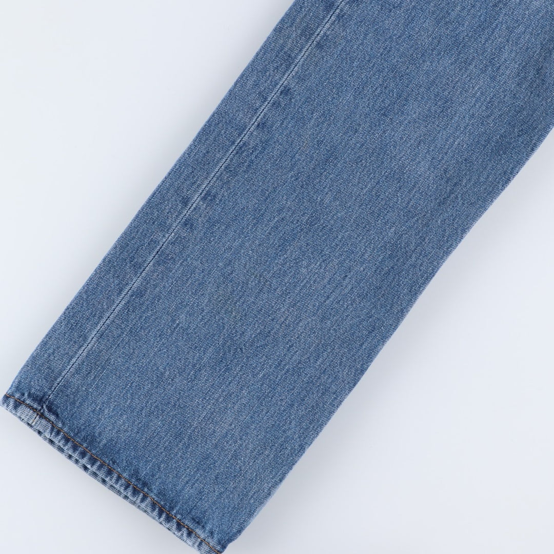 Levi's 501 straight denim pants for men, size W34 cotton blue type Vintage Second Hand
