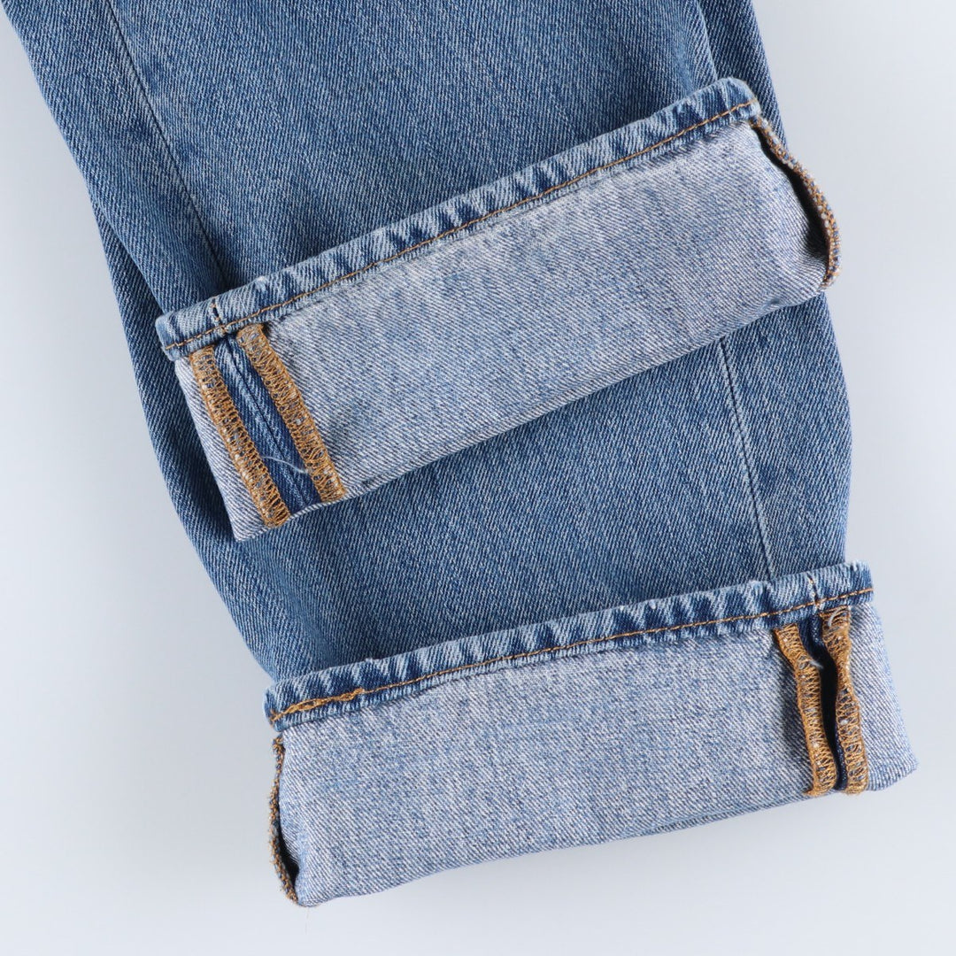 Levi's 501 straight denim pants for men, size W34 cotton blue type Vintage Second Hand