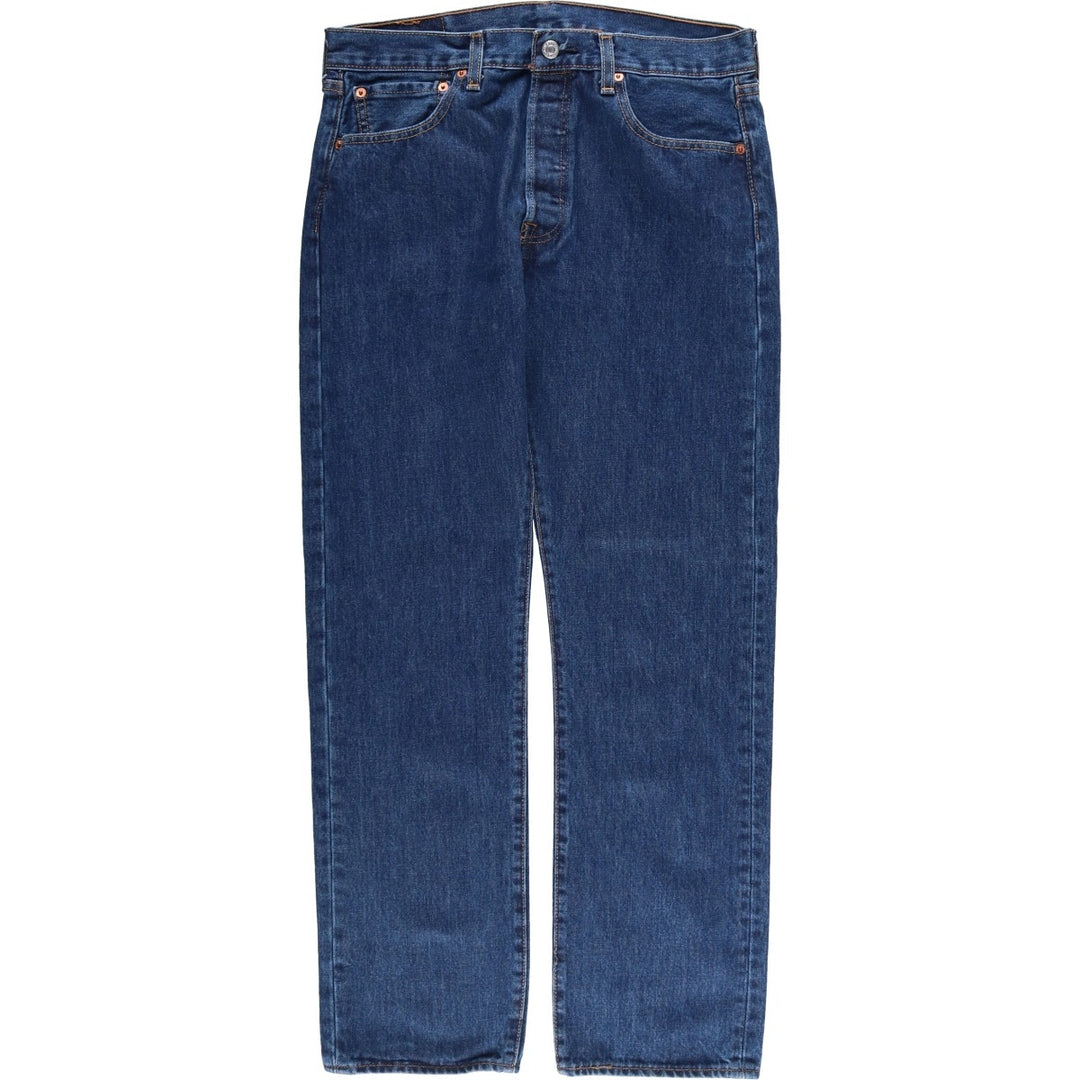 Levi's 501 straight denim pants for men, size W33 cotton blue type Vintage Second Hand