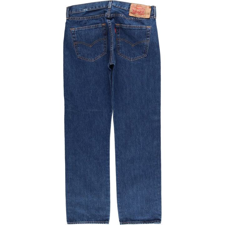Levi's 501 straight denim pants for men, size W33 cotton blue type Vintage Second Hand