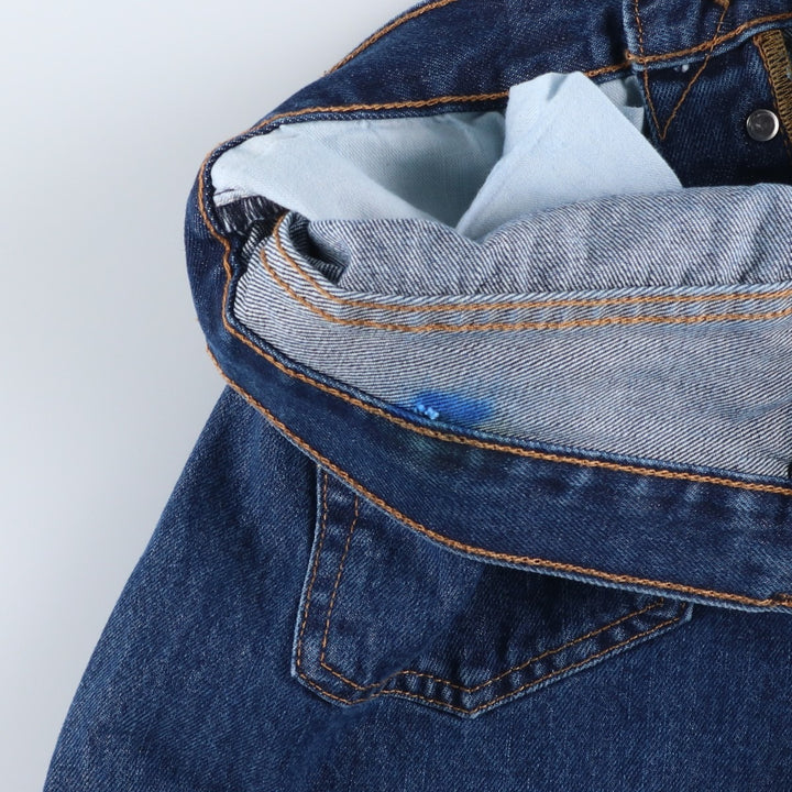 Levi's 501 straight denim pants for men, size W33 cotton blue type Vintage Second Hand