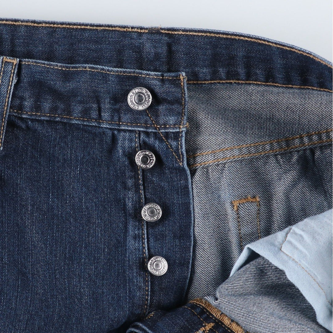Levi's 501 Euro Model Straight Denim Pants Men's W36 cotton blue type Vintage Second Hand