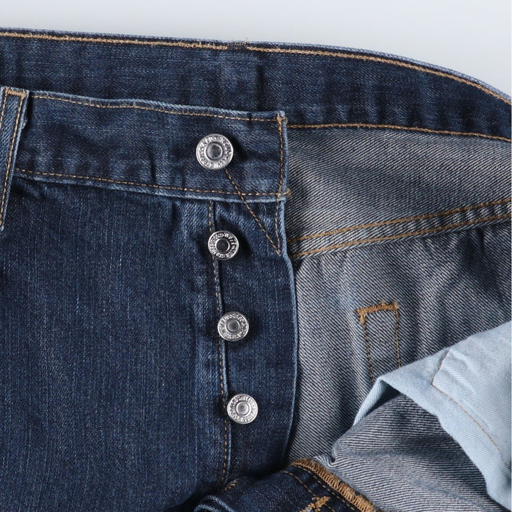 Levi's 501 Euro Model Straight Denim Pants Men's W36 cotton blue type Vintage Second Hand