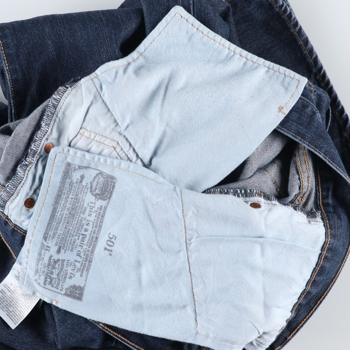 Levi's 501 Euro Model Straight Denim Pants Men's W36 cotton blue type Vintage Second Hand