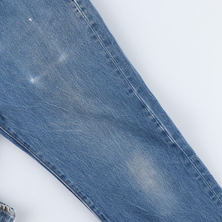 Levi's 501 straight denim pants for men, size W34 cotton blue type Vintage Second Hand