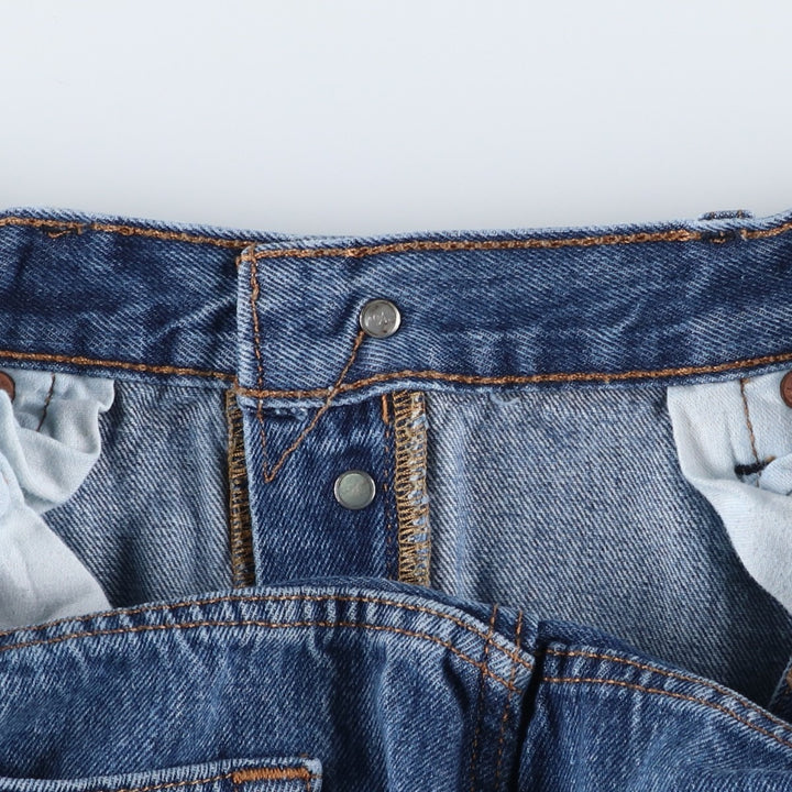 Levi's 501 straight denim pants for men, size W35 unclear blue type Vintage Second Hand