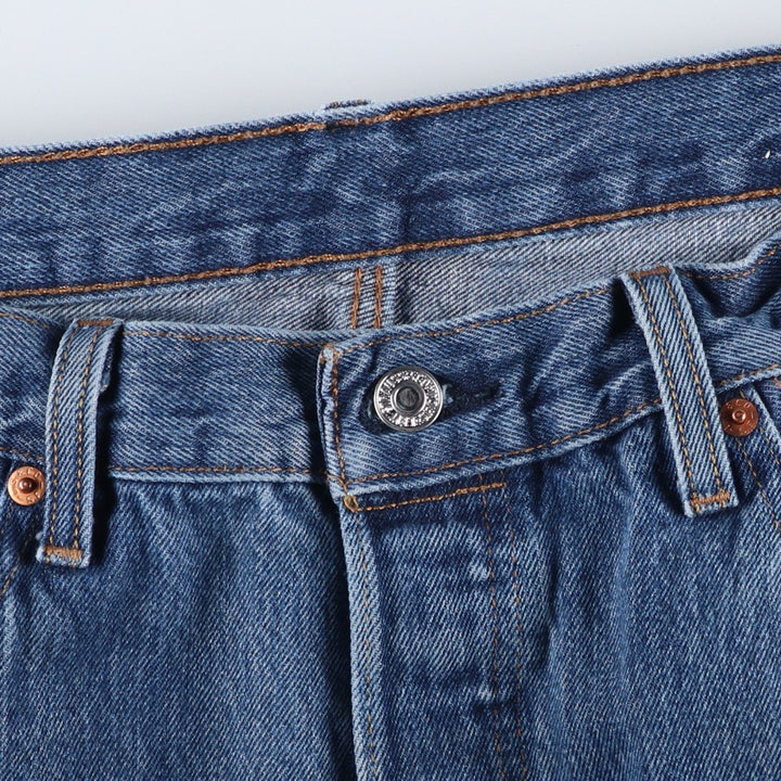Levi's 501 straight denim pants for men, size W35 unclear blue type Vintage Second Hand