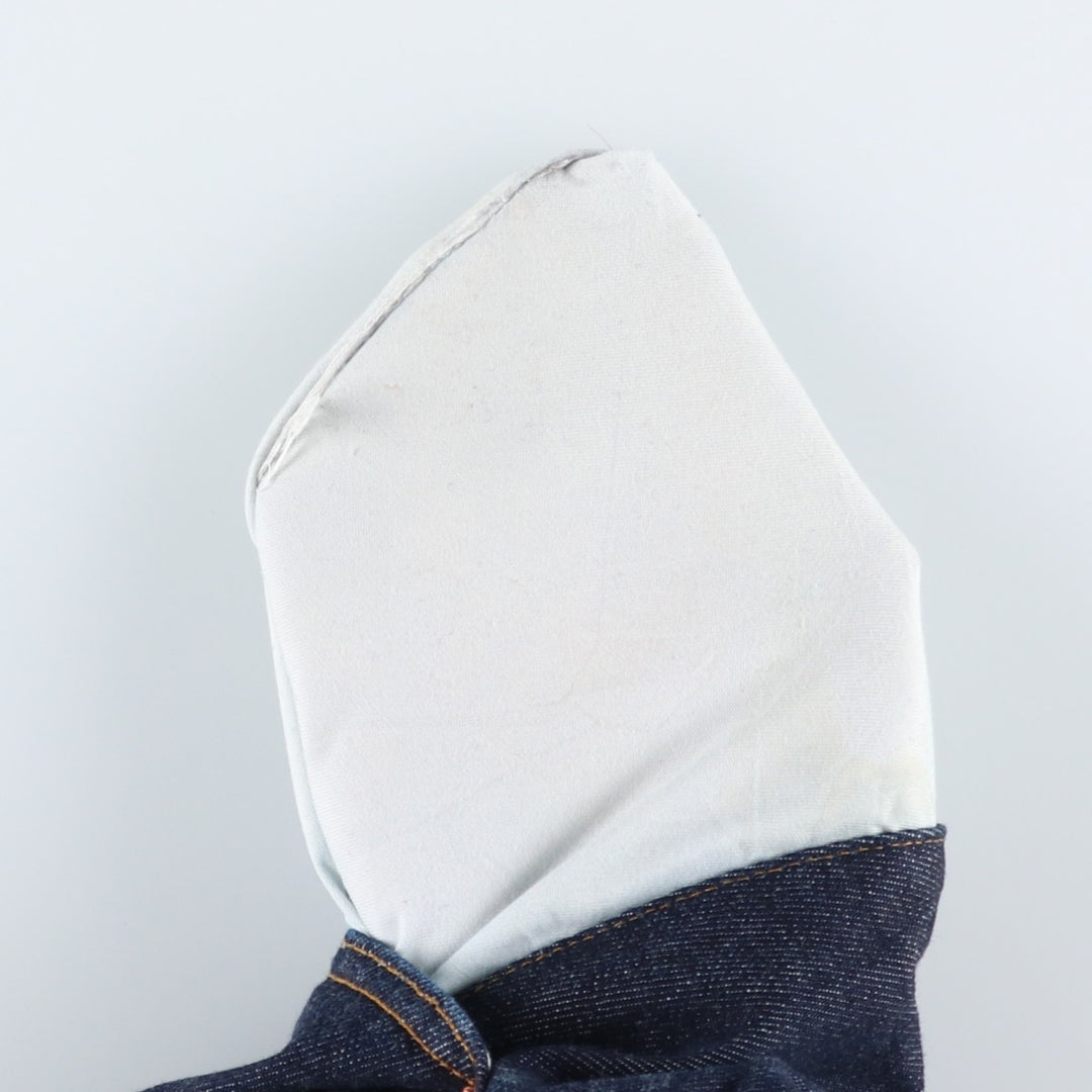 Dark navy Levi's 501 straight denim pants for men, equivalent to w31 unclear navy blue type Vintage Second Hand