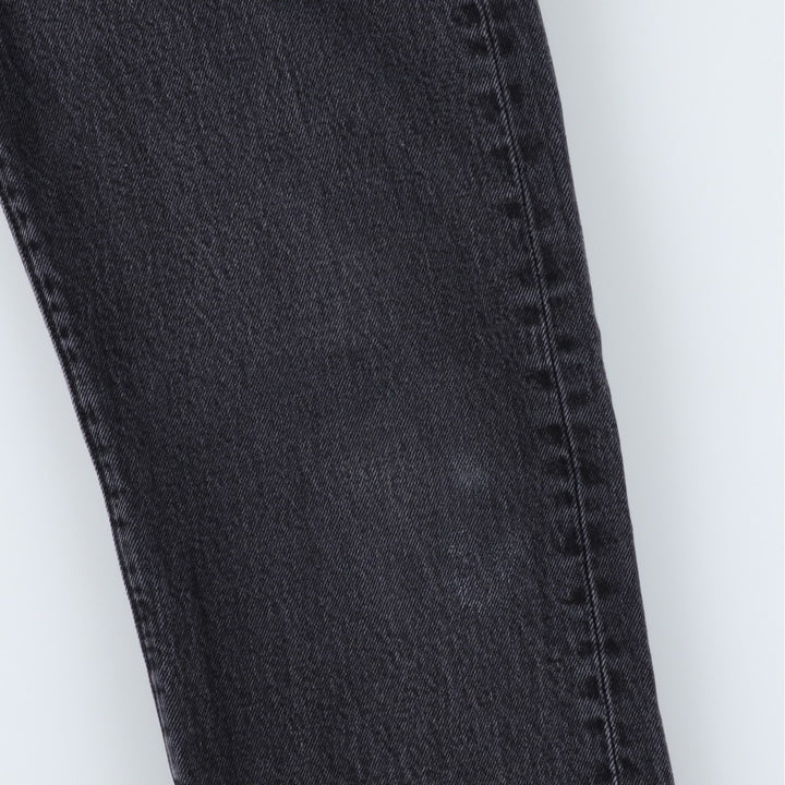 Levi's 501 Black Denim Straight Denim Pants for Men, W32 equivalent cotton black type Vintage Second Hand