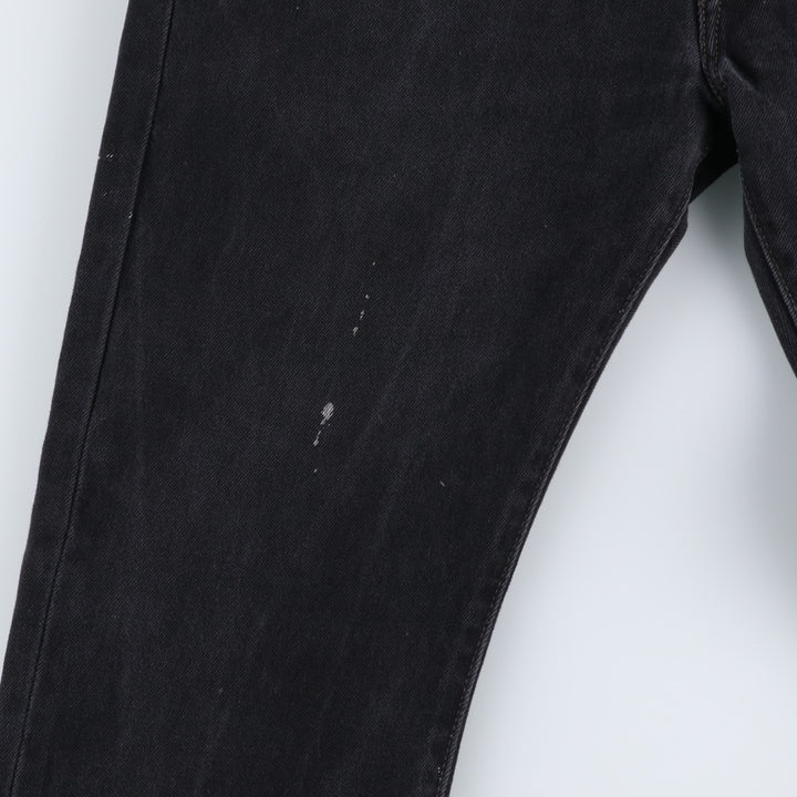 Levi's 501 Black Denim Straight Denim Pants for Men, W34 equivalent cotton black type Vintage Second Hand