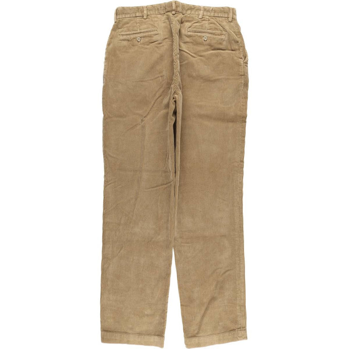 Ralph Lauren POLO by Ralph Lauren wide-ribbed corduroy pants, men's size W33 cotton brown type Vintage Second Hand