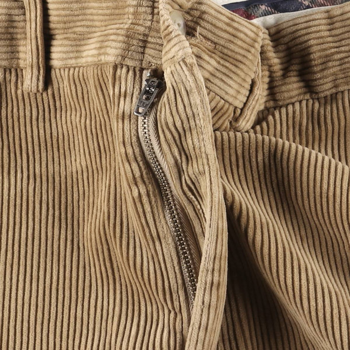 Ralph Lauren POLO by Ralph Lauren wide-ribbed corduroy pants, men's size W33 cotton brown type Vintage Second Hand