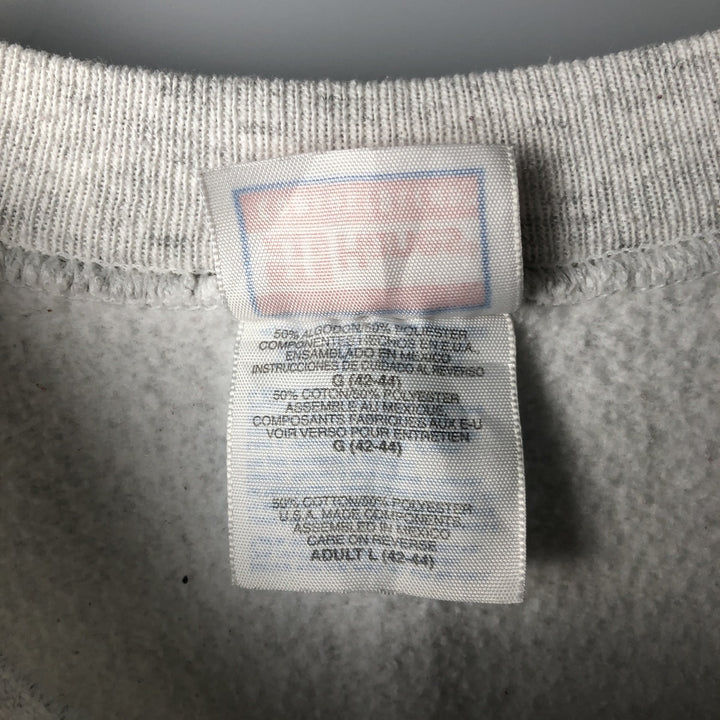 Vintage 90'S Hanes ComfortBlend NFL Dallas Cowboys Print Sweatshirt, Men's Size Large cotton gray type Vintage Second Hand