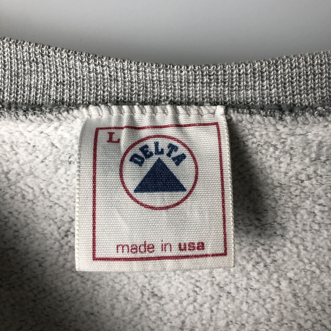Vintage 90'S Delta NFL Buffalo Bills sweatshirt, Made in USA, Men's Size Large cotton gray type Vintage Second Hand