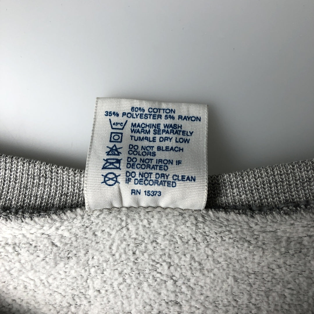 Vintage 90'S Delta NFL Buffalo Bills sweatshirt, Made in USA, Men's Size Large cotton gray type Vintage Second Hand