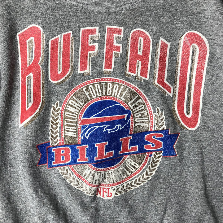 Vintage 90'S Delta NFL Buffalo Bills sweatshirt, Made in USA, Men's Size Large cotton gray type Vintage Second Hand