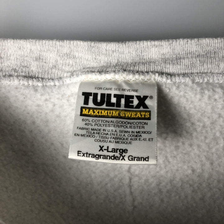 90'S Tartex Maximum Sweats NFL Pittsburgh Steelers Print Sweatshirt, Made in USA cotton gray type Vintage Second Hand