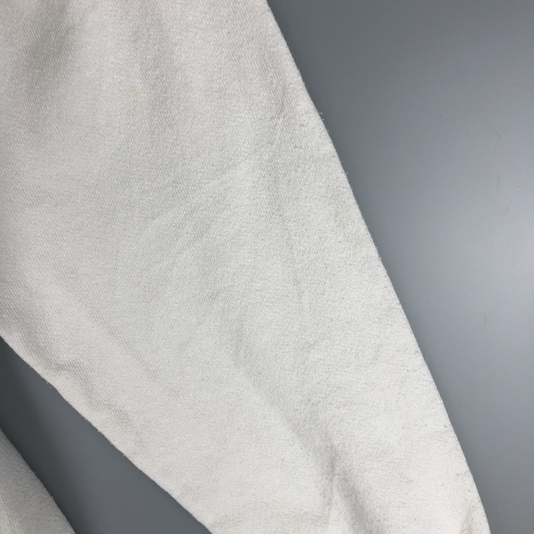 Vintage 90'S COMRETITOR NBA Charlotte Hornets Print Sweatshirt, Made in USA, Men's Size L cotton white type Vintage Second Hand