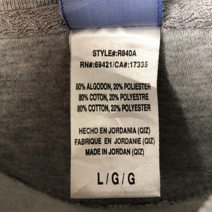 Reebok NFL Dallas Cowboys Print Sweatshirt, Men's Size L cotton gray type Vintage Second Hand