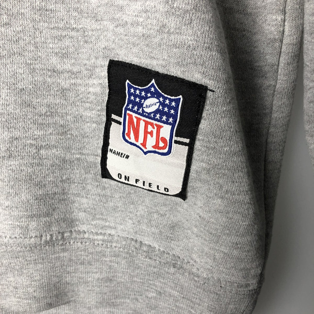 Reebok NFL Dallas Cowboys Print Sweatshirt, Men's Size L cotton gray type Vintage Second Hand