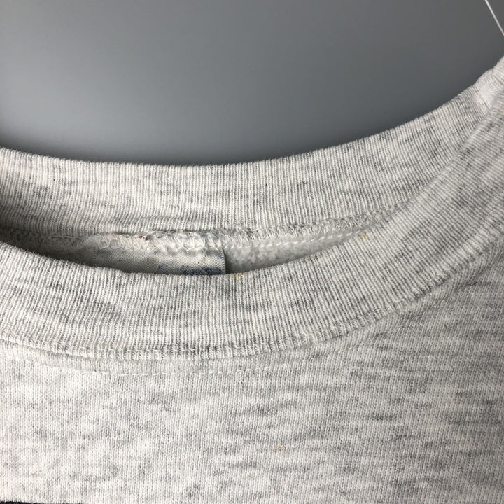 90'S Locker Line NFL Gameday Carolina Panthers Print Sweatshirt, Made in USA, Men's Size L cotton gray type Vintage Second Hand