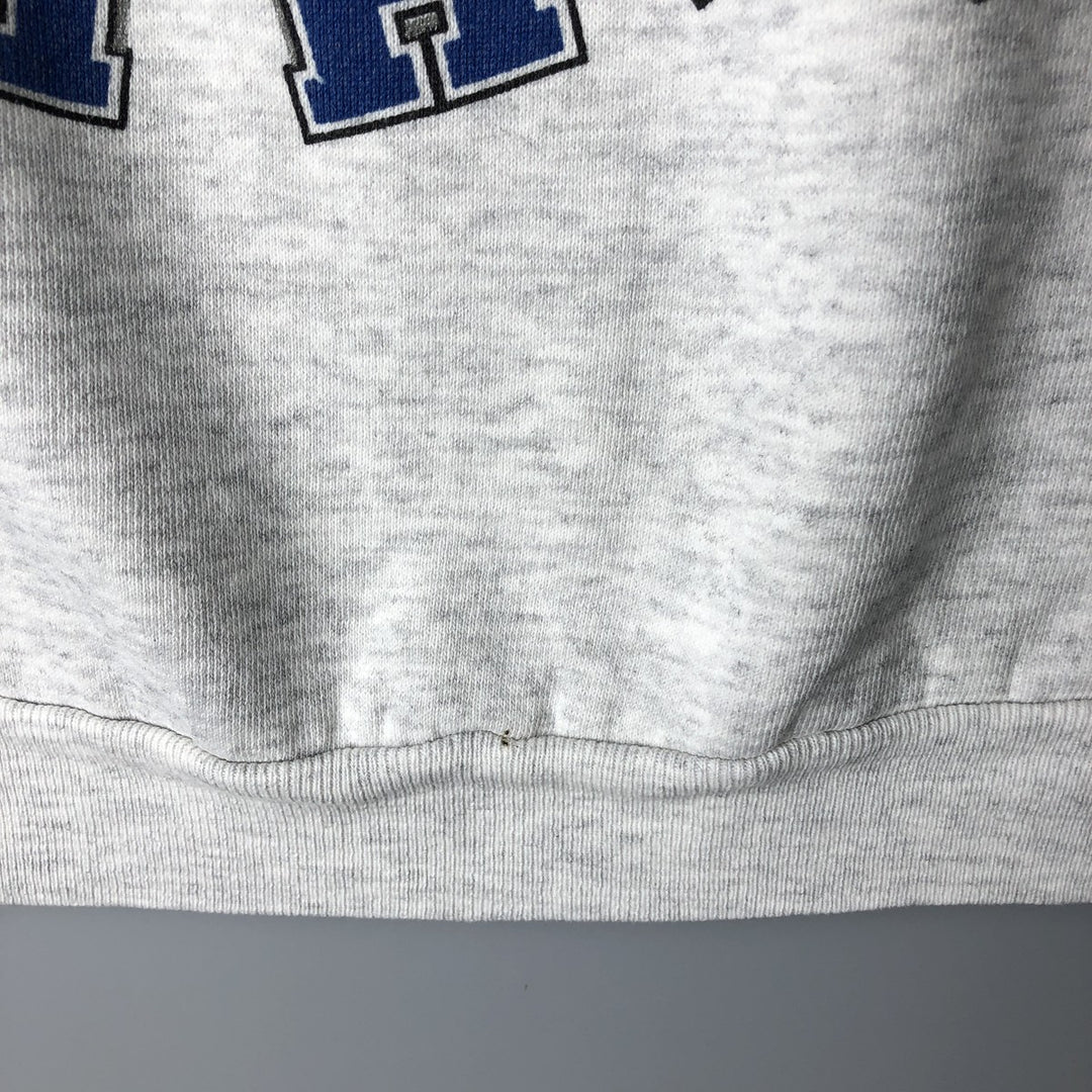 90'S Locker Line NFL Gameday Carolina Panthers Print Sweatshirt, Made in USA, Men's Size L cotton gray type Vintage Second Hand