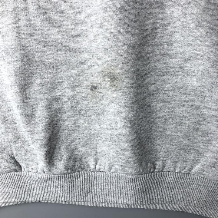 90'S CSA NFL San Francisco 49ers Printed Sweatshirt, Made in USA, Men's Size L cotton gray type Vintage Second Hand