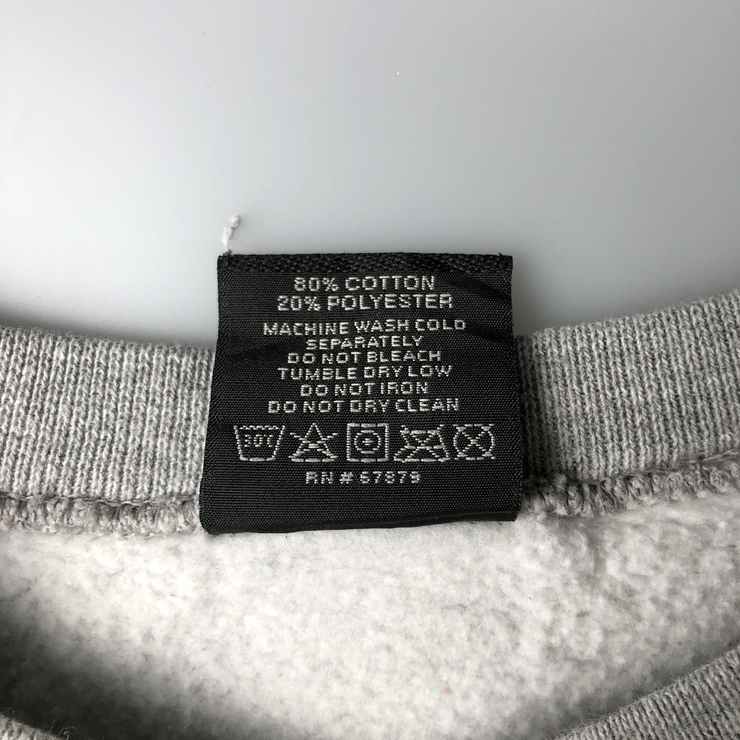 Vintage 1990'S Starter MLB New York Yankees Sweatshirt, Made in USA, Men's Size L cotton gray type Vintage Second Hand