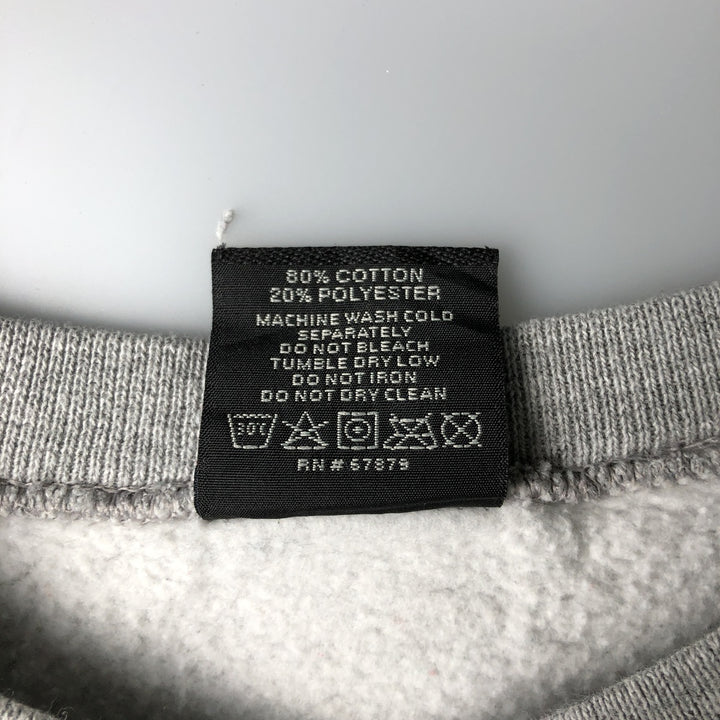 Vintage 1990'S Starter MLB New York Yankees Sweatshirt, Made in USA, Men's Size L cotton gray type Vintage Second Hand