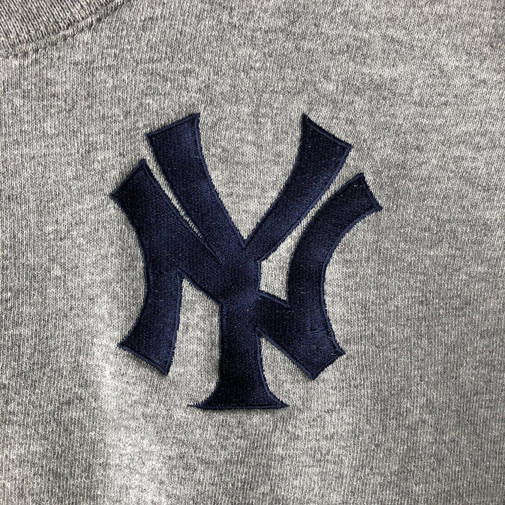 Vintage 1990'S Starter MLB New York Yankees Sweatshirt, Made in USA, Men's Size L cotton gray type Vintage Second Hand
