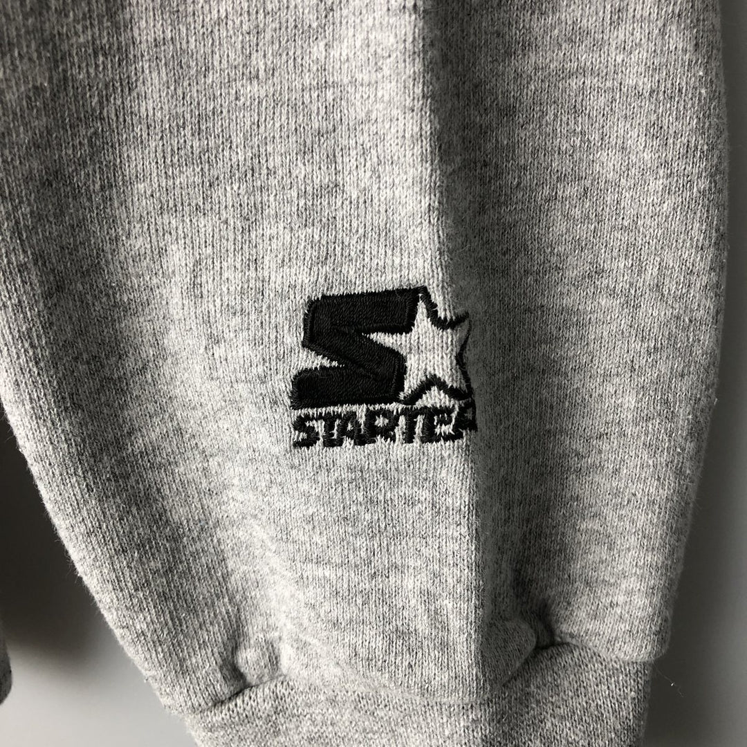 Vintage 1990'S Starter MLB New York Yankees Sweatshirt, Made in USA, Men's Size L cotton gray type Vintage Second Hand