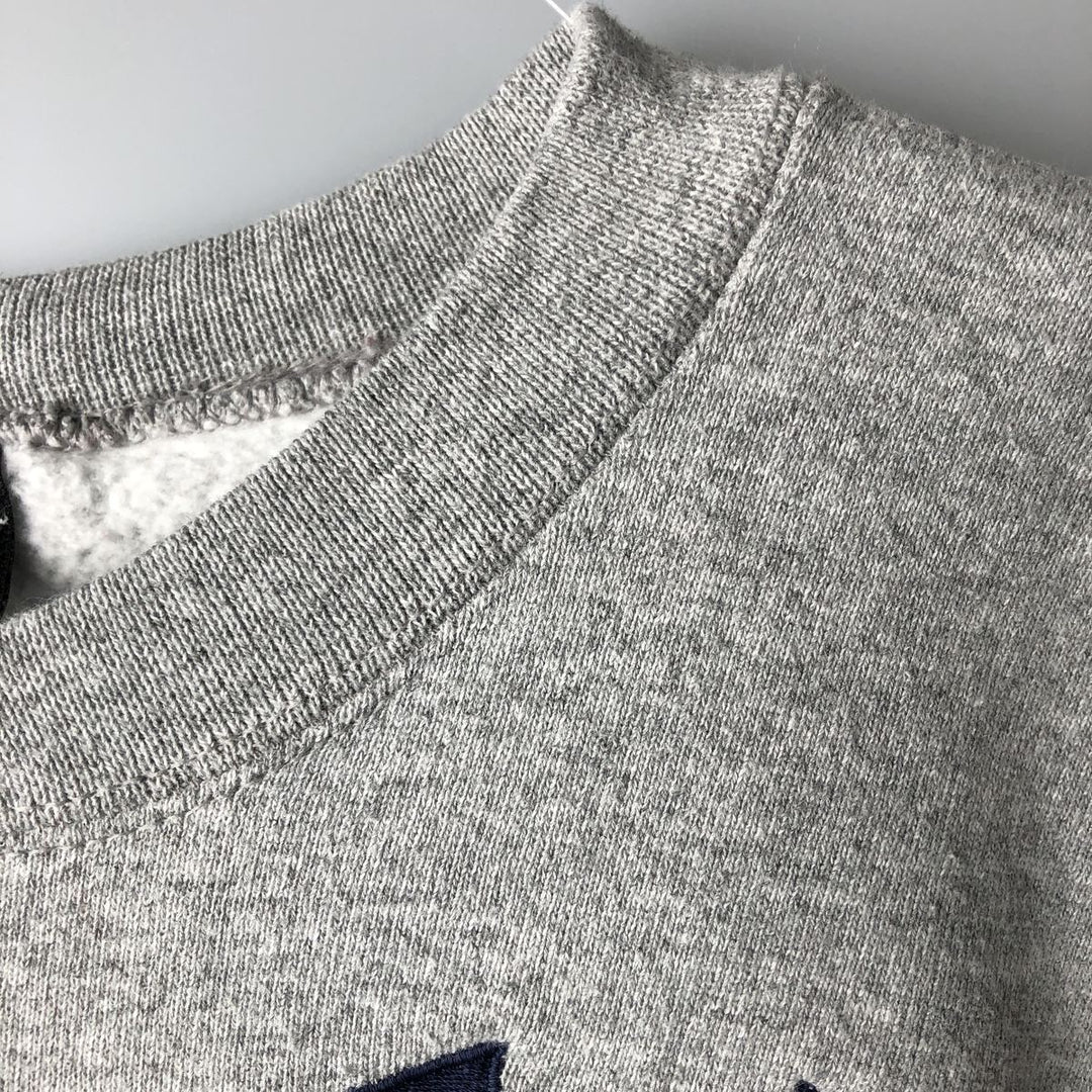 Vintage 1990'S Starter MLB New York Yankees Sweatshirt, Made in USA, Men's Size L cotton gray type Vintage Second Hand