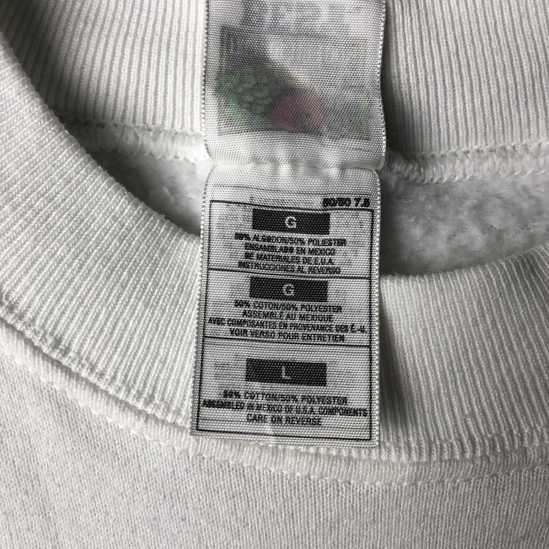1997 Fruit of the Loom World Series MLB Cleveland Indians Print Sweatshirt from the 1990s cotton white type Vintage Second Hand