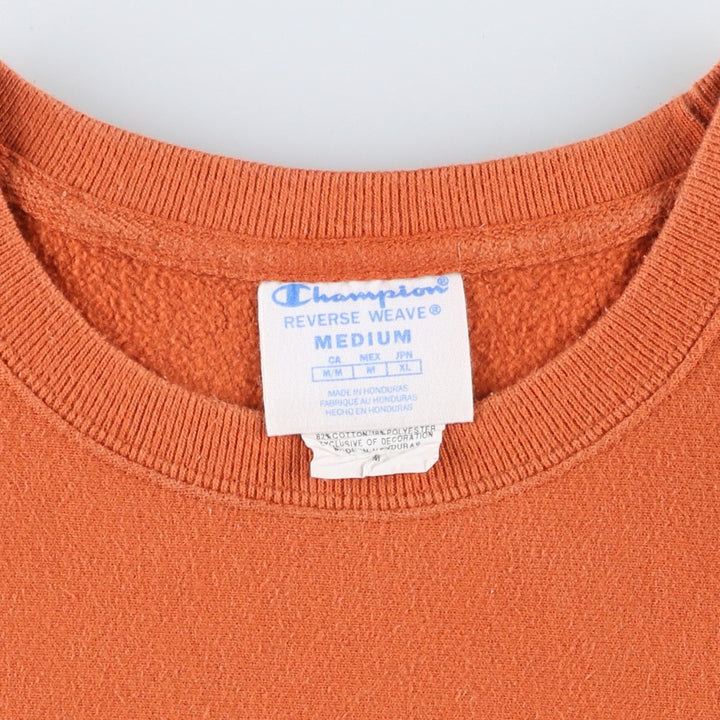 Champion REVERSE WEAVE Reverse Weave One Point Logo Sweatshirt Trainer Men's M cotton orange type Vintage Second Hand