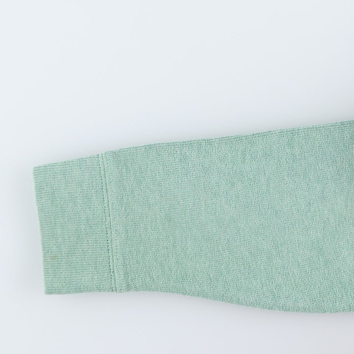 Ralph Lauren POLO by Ralph Lauren Cotton Knit Half Zip Sweater Men's S cotton Mint green Vintage Second Hand