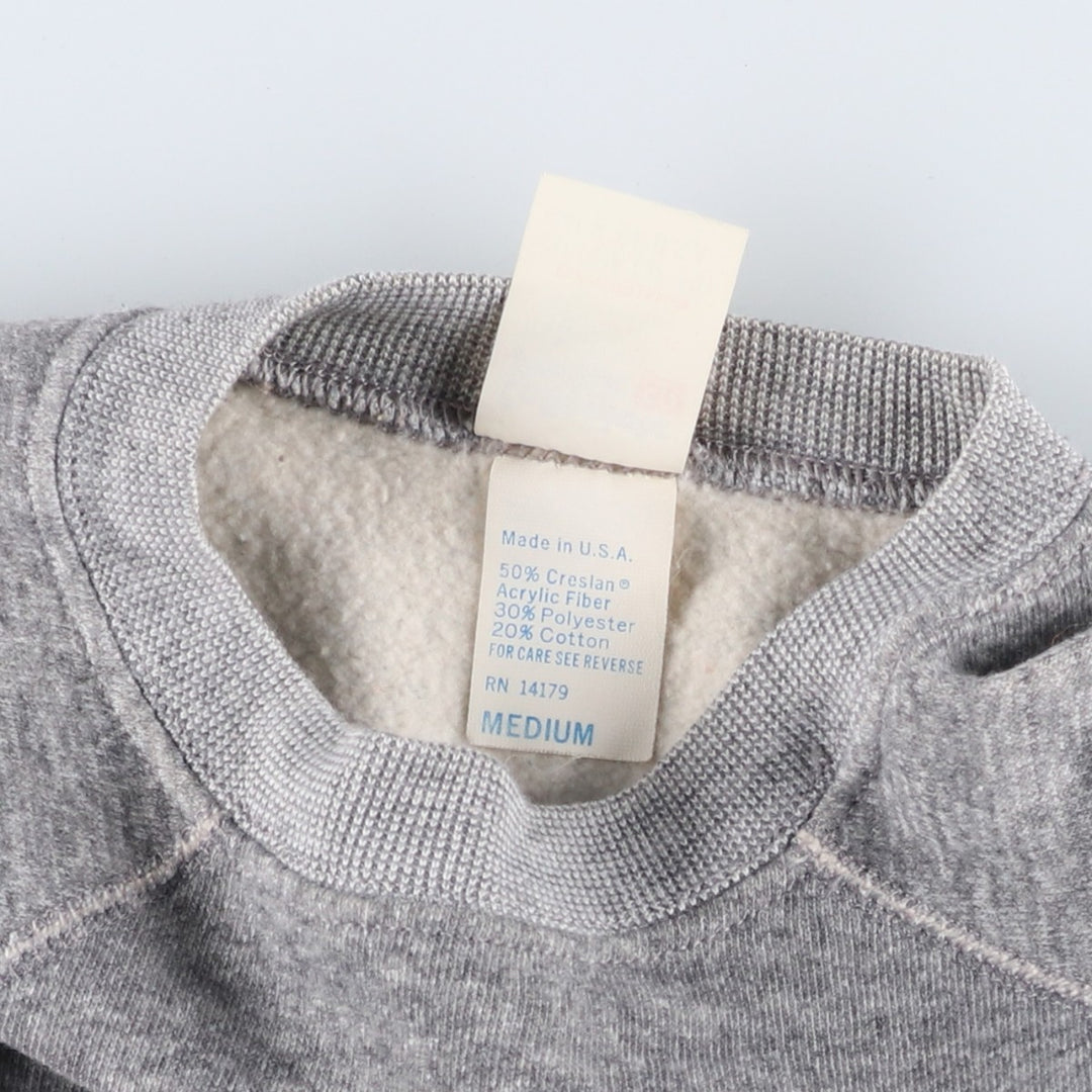 Vintage 1980'S Collegiate Pacific college sweatshirt, made in the USA, size M, women's. acrylic gray type Vintage Second Hand