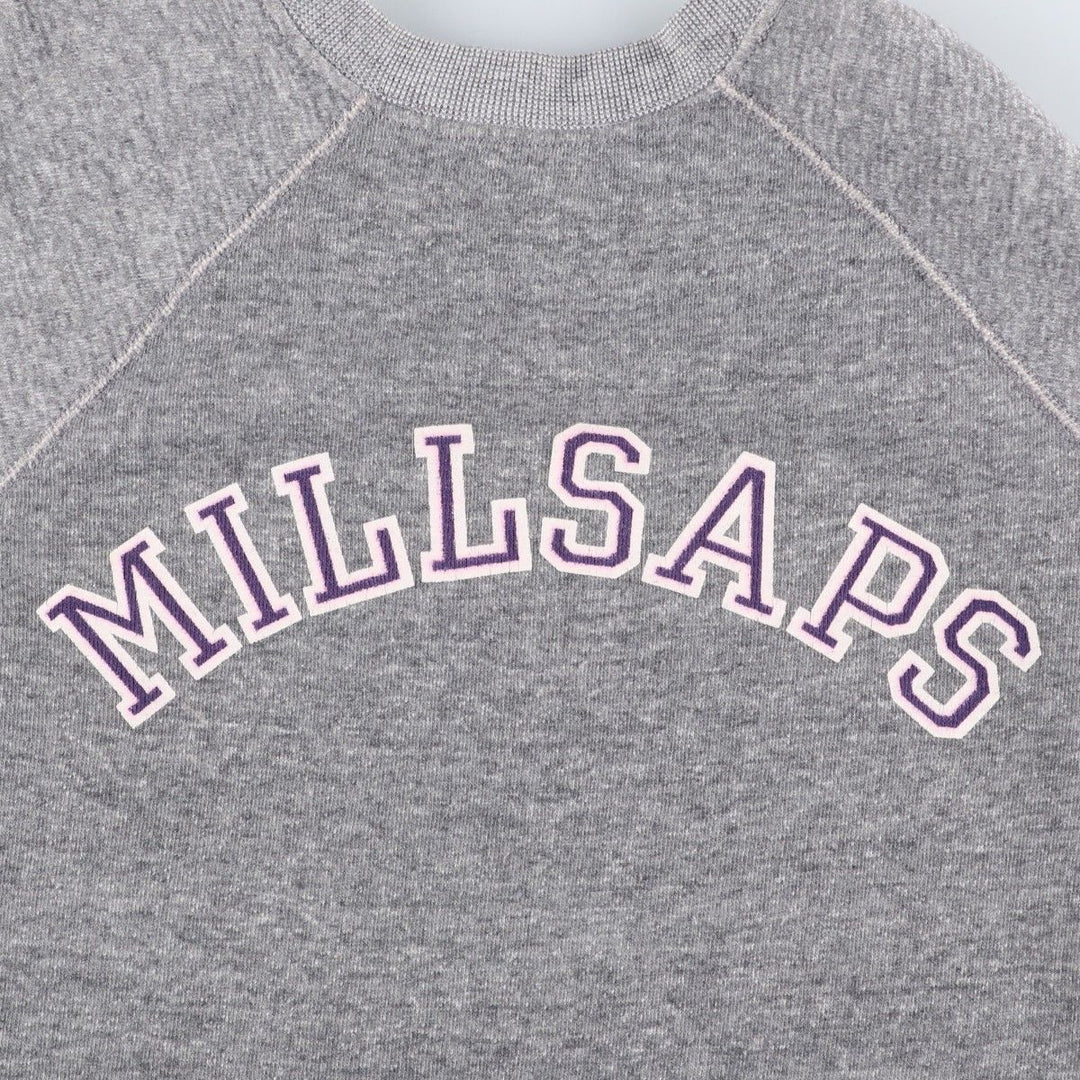 Vintage 1980'S Collegiate Pacific college sweatshirt, made in the USA, size M, women's. acrylic gray type Vintage Second Hand