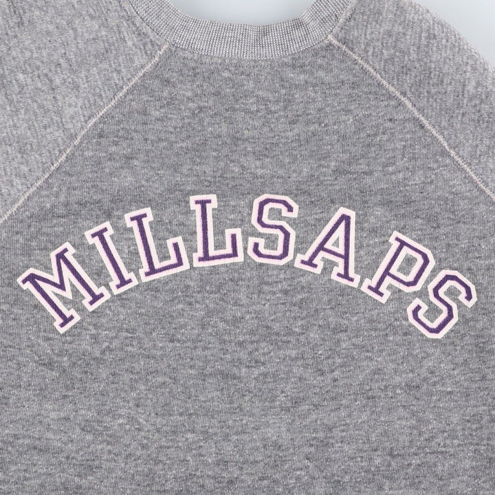 Vintage 1980'S Collegiate Pacific college sweatshirt, made in the USA, size M, women's. acrylic gray type Vintage Second Hand